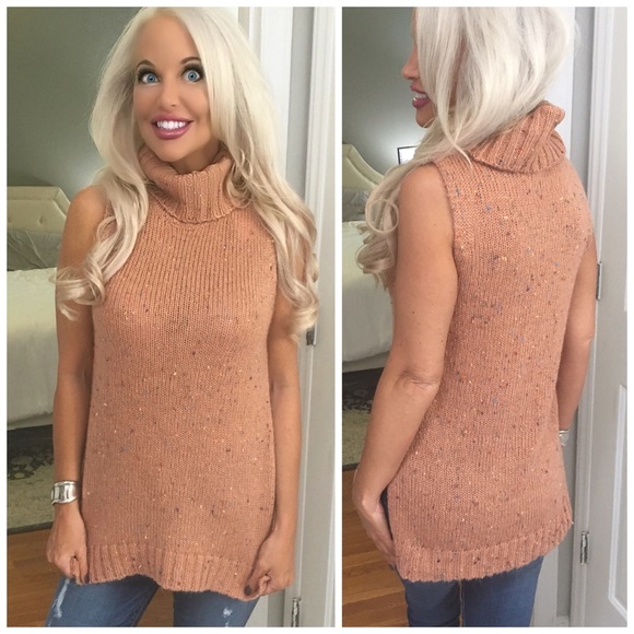 ❤️LAST 1! SMALL Speckled Sleeveless Sweater! - Picture 2 of 3